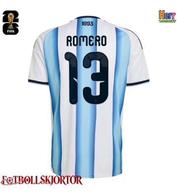 Argentina Cristian Romero #13 Hemmatröja VM 2026 Kortärmad